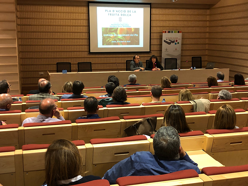 El Plan de acción para la fruta dulce en Cataluña cumple sus compromisos