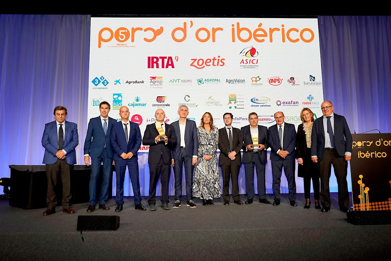 La granja Ibéricos Valcorba, en Valladolid, se lleva el Porc d’Or Ibérico con Diamante 2021