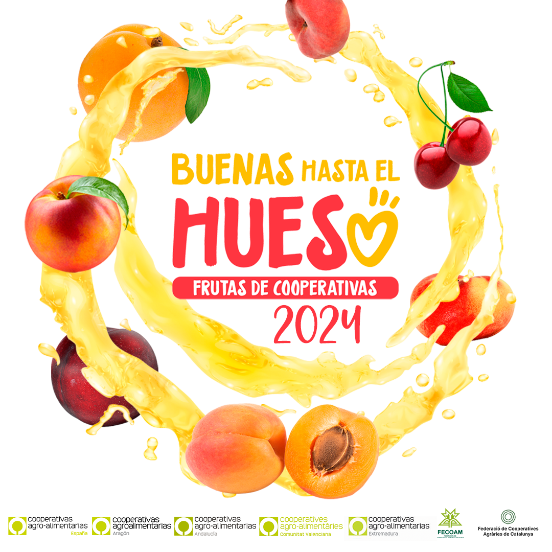 Torna la campanya ‘Buenas Hasta el Hueso’ per promocionar el consum de fruita de pinyol