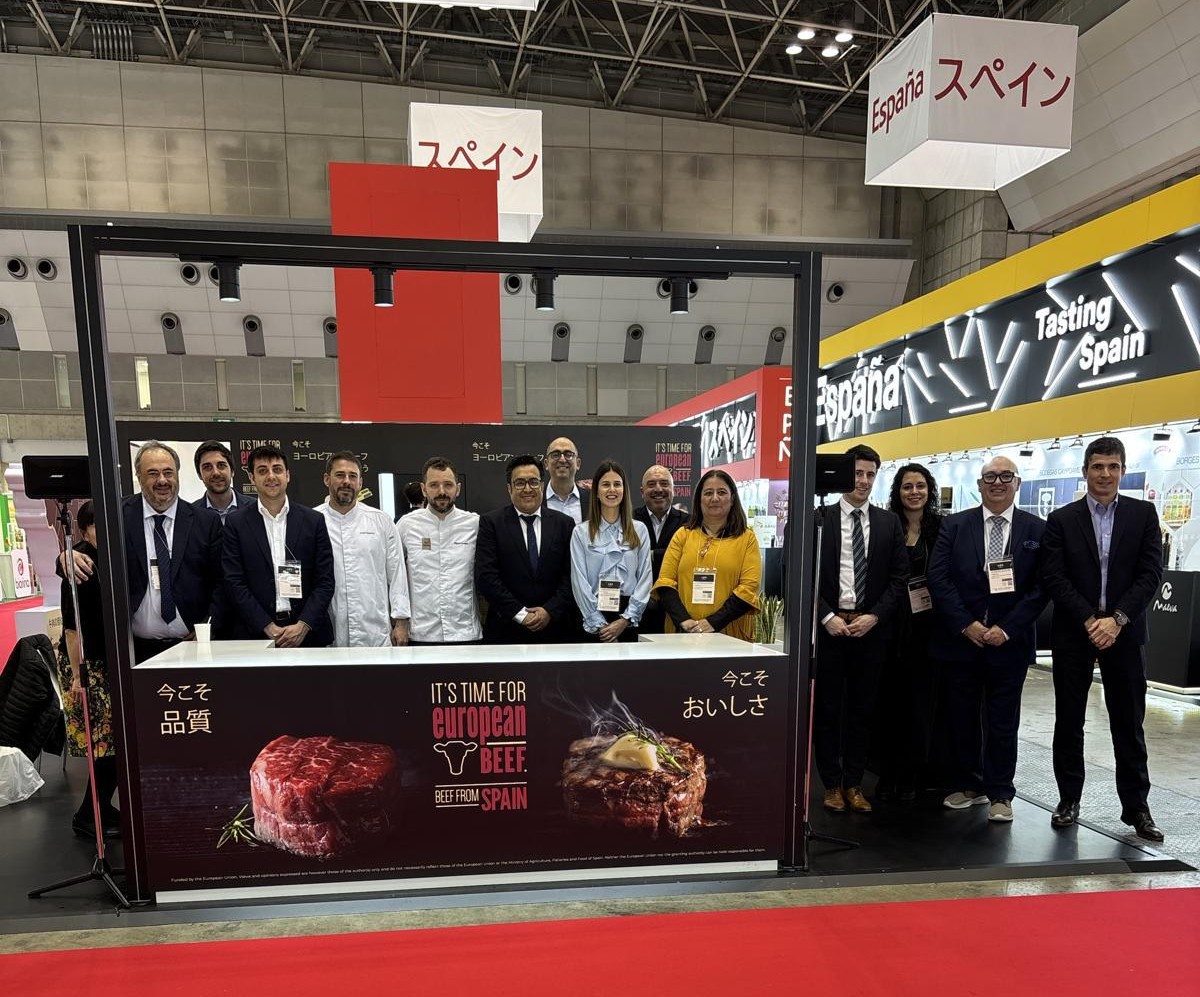 La carne de vacuno española, presente  en la feria FOODEX Japón 