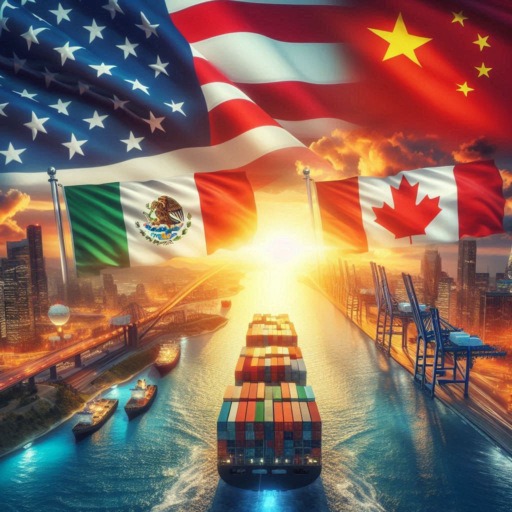 Entran en vigor los aranceles de EE.UU. a México, Canadá y China