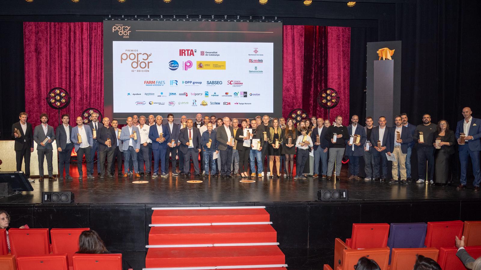 Galicia lidera los Premios Porc d’Or 2025, celebrados este año en Lleida