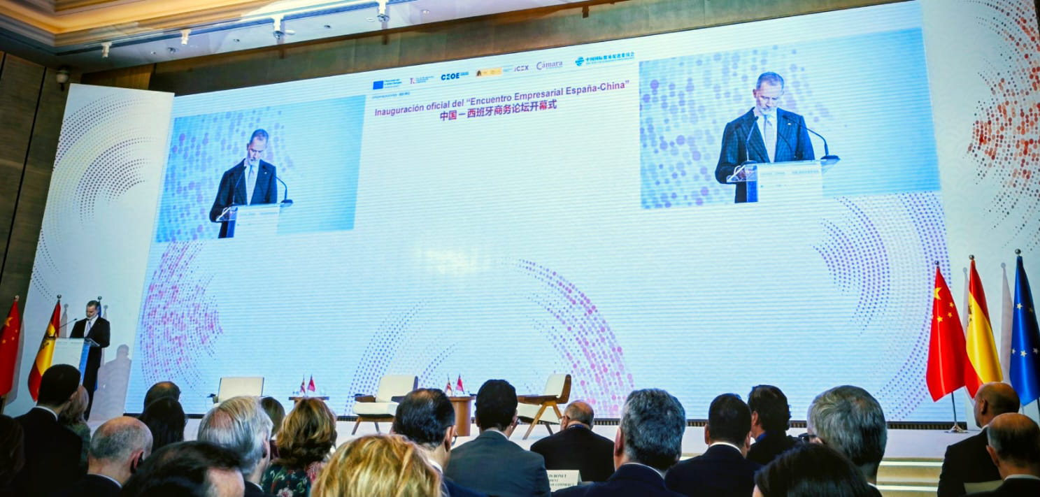 Interporc promueve nuevos acuerdos para el porcino español en China durante la visita del Rey Felipe VI