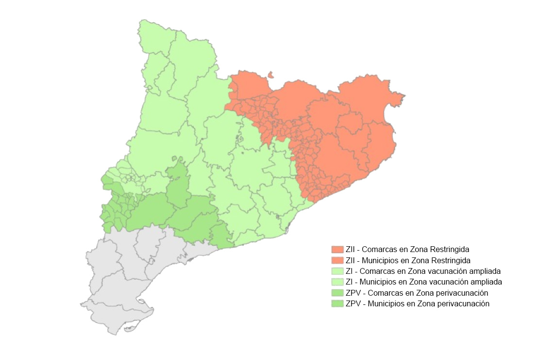 Cataluña levanta todas las restricciones por dermatosis nodular